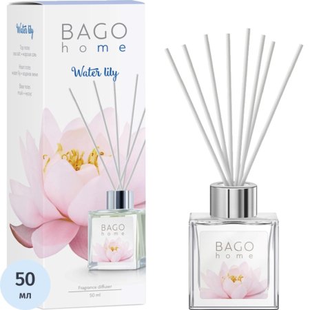 Аромадиффузор Bago home Водяная лилия 50 мл