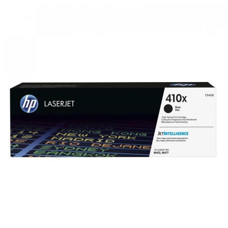 Картридж HP 410X CF410X черный повышенной емкости для HP Color LaserJet Pro M452