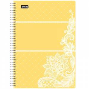 Бизнес-тетрадь Attache Selection Амели А5 80 листов желтая в клетку на спирали (210х152 мм) Бизнес-тетрадь Attache Selection Амели А5 80 листов желтая в клетку на спирали (210х152 мм)