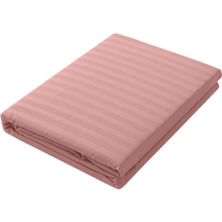 Пододеяльник 2-спальный Verossa Stripe 180х215 см страйп-сатин пудровый