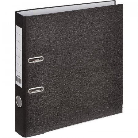 Папка-регистратор Attache с уголком 50 мм мрамор в ассортименте (черная/серая) (10 штук в упаковке)