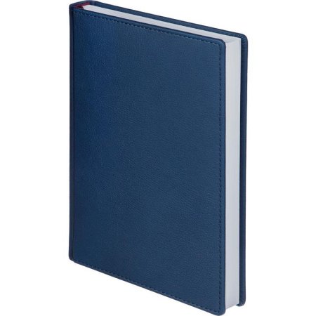 Ежедневник датированный 2023 год Attache Leader искусственная кожа А5  168  листов синий (145х206 мм)