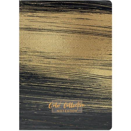 Блокнот Attache Selection Gold Collection А5 96 листов разноцветный в  клетку на сшивке (170х203 мм, 1596453)