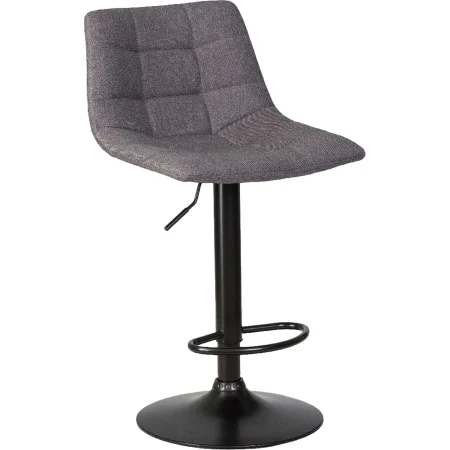 Стул барный Dobrin Tailor black серый/чёрный (ткань/металл)