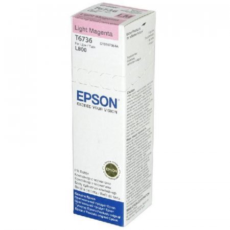 Картридж Epson T6736 C13T67364A светло-пурпурный