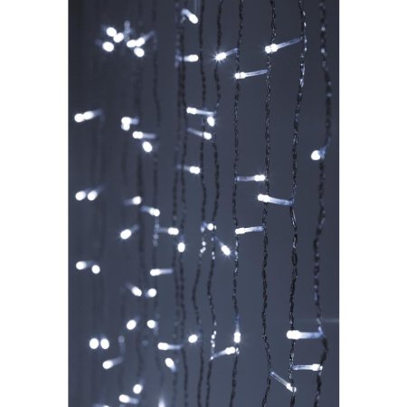 Гирлянда светодиодная Эра Занавес холодный белый свет 320 светодиодов  (3x2 м)