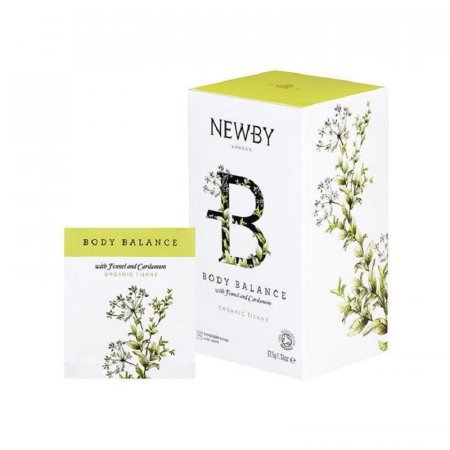 Чай Newby Body Balance Organic травяной 25 пакетиков