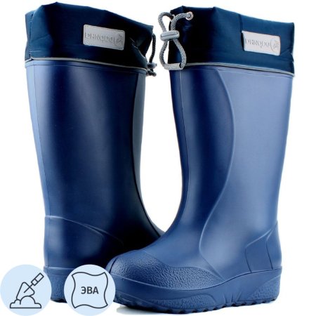 Сапоги женские Дарина Ice Land Барбара ЭВА утепленные синие размер 36-37  (Д543-НУ)