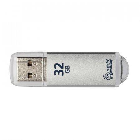 Флеш-память SmartBuy V-Cut 32Gb USB 2.0 серебристая