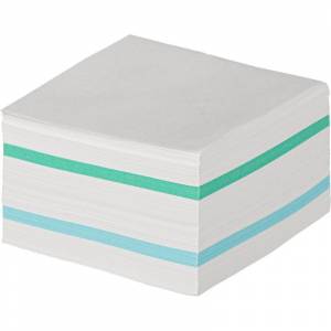 Блок для записей Attache запасной 90x90x50 мм разноцветный (плотность 65 г/кв.м)