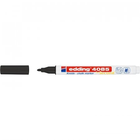 Маркер меловой Edding 4085 черный 1-2 мм