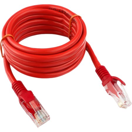 Патч-корд витая пара Cablexpert PP12-2M/R 5e 2 м