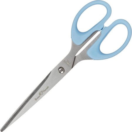 Ножницы 180 мм Bruno Visconti Slimcut.Zefir с пластиковыми симметричными  ручками сиреневого цвета