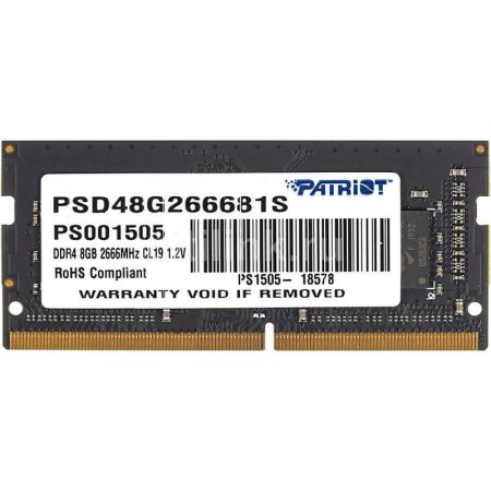 Модуль памяти Patriot SL 8 ГБ PSD48G266681S (SO-DIMM DDR4)