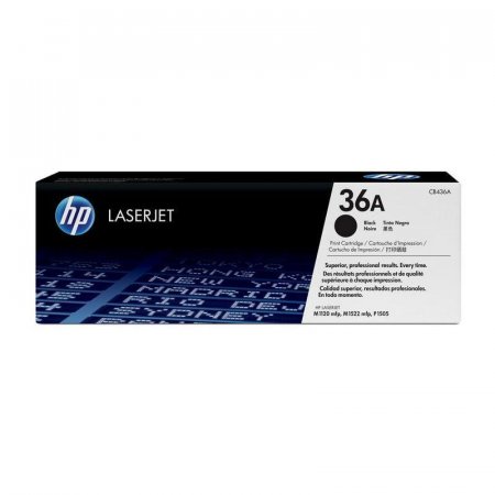 Картридж HP 36A CB436A черный