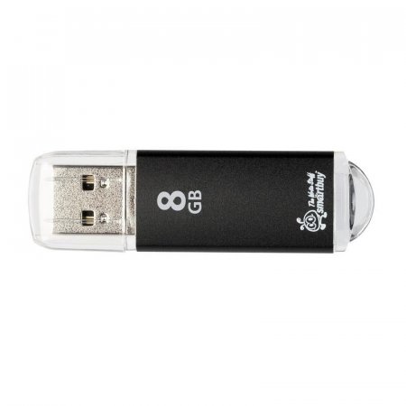 Флеш-память SmartBuy V-Cut 8Gb USB 2.0 черная