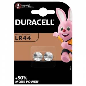 Батарейки Duracell таблетка LR44 (2 штуки в упаковке)