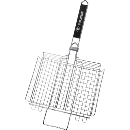 Решетка-гриль для мангала Forester Mobile 24х30 см объёмная, со съёмной  ручкой (BQ-S03M)