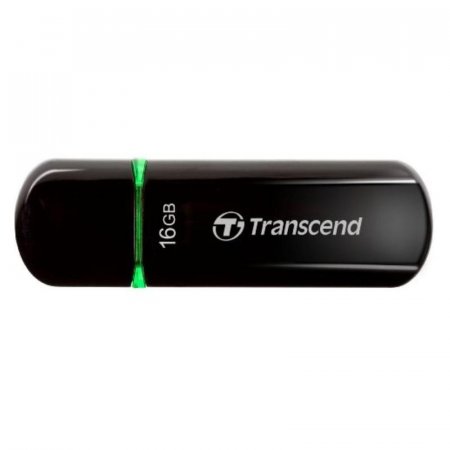 Флеш-память Transcend JetFlash 600 16Gb USB 2.0 черная