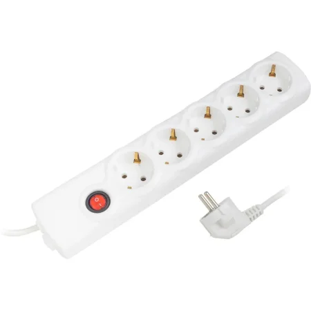 Сетевой фильтр BigTech BT510-1.5-W на 5 розеток 1.5 метра