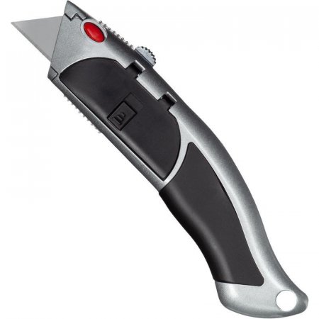 Нож универсальный трапециевидный Attache Selection SX2600 (ширина лезвия 19 мм) в комплекте 10 запасных лезвий