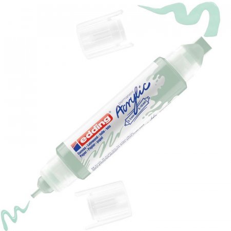 Маркер-аппликатор акриловый двусторонний 3D Edding 5400 мята (толщина линии 2-3 и 5-10 мм)