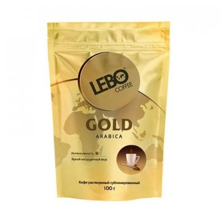 Кофе растворимый Lebo Gold 100 г (пакет)