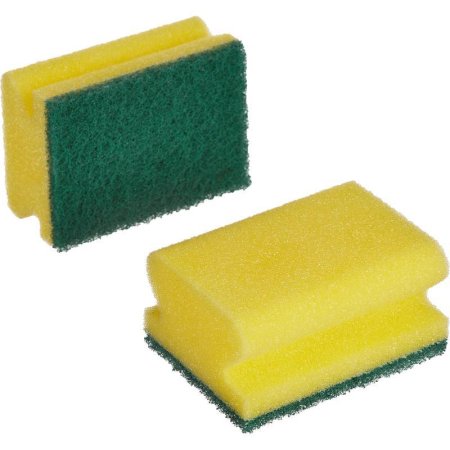 Губки для мытья посуды Taski Scourer Abrasive поролоновые 95х60х45 мм  100 штук в упаковке