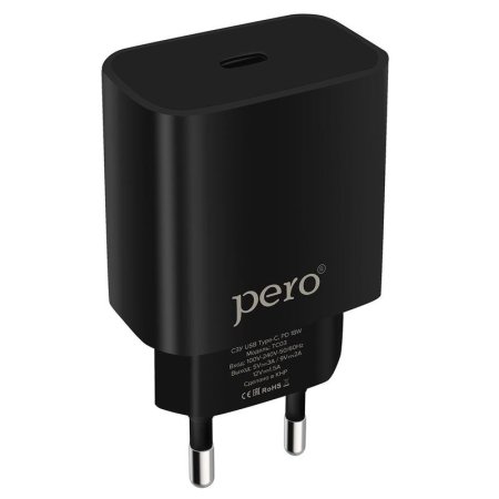 Зарядное устройство Pero TC03 USB Type-C 18 Вт (4603768350323)