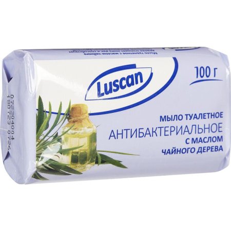 Мыло туалетное Luscan антибактериальное 100 г