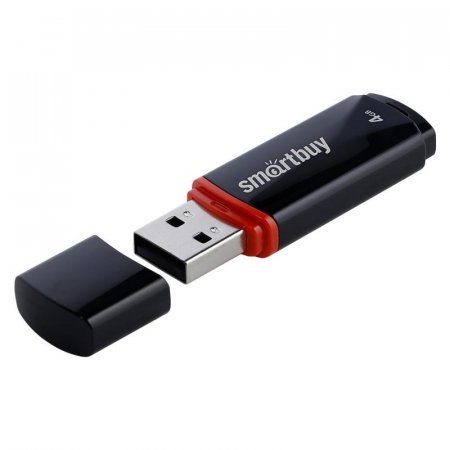 Флеш-память USB 2.0 4 ГБ Smartbuy Crown (SB4GBCRW-K)