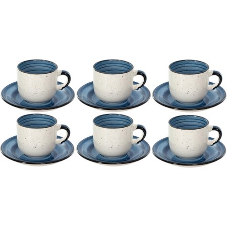 Набор чайных пар Elrington Речной бриз 260 мл (12 предметов)