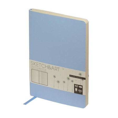 Скетчбук Sketch&Art Zefir 140х210 мм 100 листов голубой