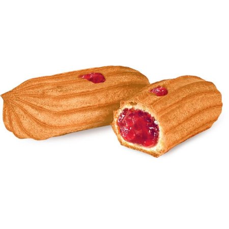 Печенье Грань Мини эклеры с малиновой начинкой 2 кг