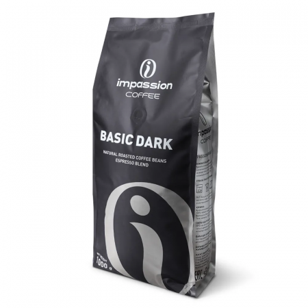 Кофе в зернах Impassion Basic Dark 1 кг Кофе в зернах Impassion Basic Dark 1 кг