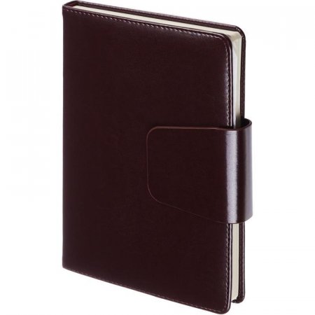 Ежедневник недатированный Bruno Visconti Prestige искусственная кожа A5 160 листов бордовый (142х205 мм) (артикул производителя 3-352/06)