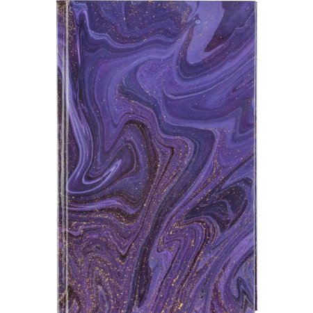 Бизнес-тетрадь Attache Selection А5 96 листов фиолетовая в клетку на  сшивке (125x200 мм)