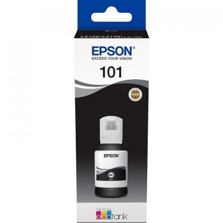 Контейнер с чернилами Epson 101 C13T03V14A черный оригинальный