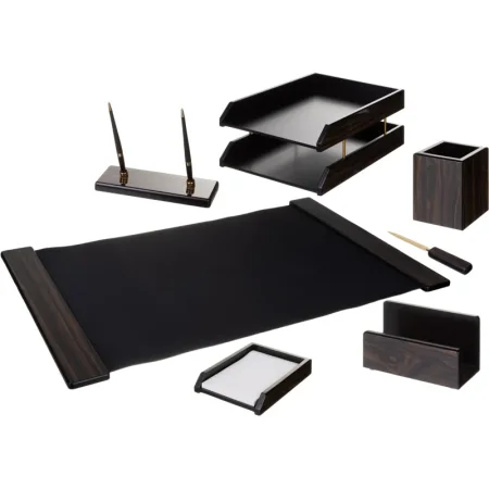 Набор настольный MDF 7FE-5A МДФ черное дерево (7 предметов)