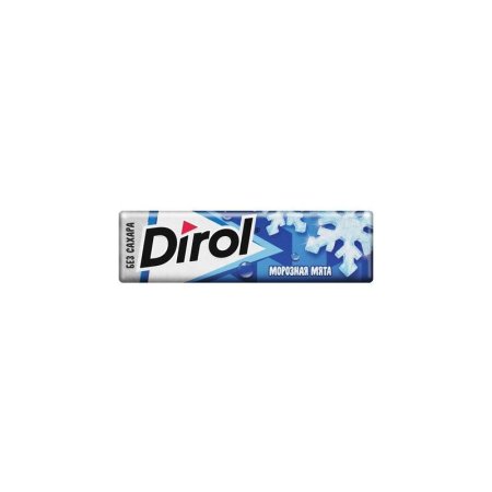 Жевательная резинка Dirol морозная мята 13,6 г (30 штук в упаковке)