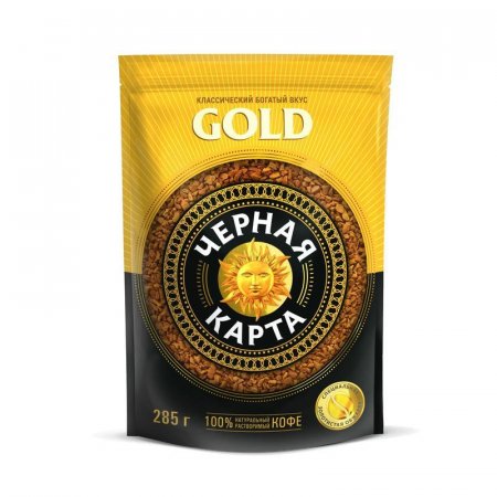 Кофе растворимый Черная Карта Gold 285 г (пакет) Кофе растворимый Черная Карта Gold 285 г (пакет)