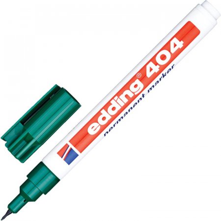 Маркер перманентный Edding E-404/4 зеленый (толщина линии 0.75 мм)