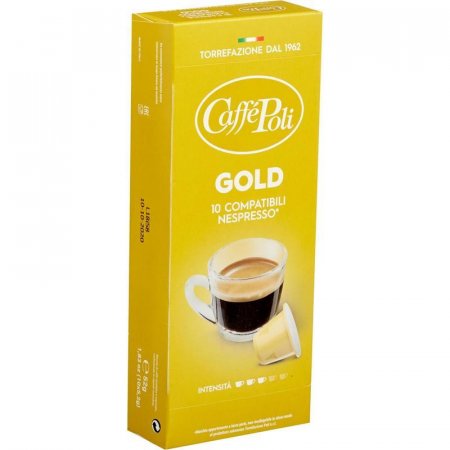 Капсулы для кофемашин Caffe Poli Gold 10*5,2г.
