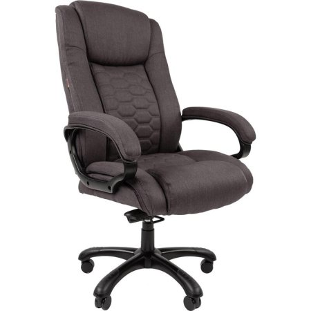 Кресло для руководителя Easy Chair 641 серое (ткань, пластик)