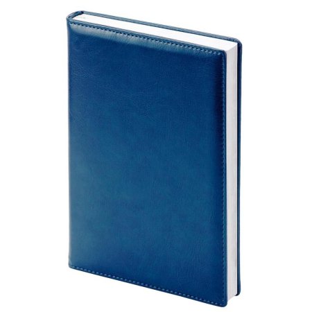 Ежедневник датированный 2023 год InFolio Berlin искусственная кожа А5  176 листов синий (140х200 мм)