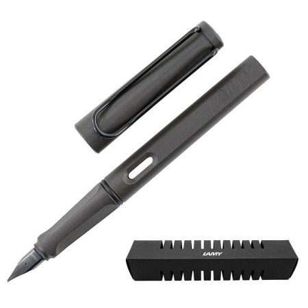 Ручка перьевая Lamy Safari цвет чернил синий цвет корпуса  темно-коричневый (артикул производителя 4000199)