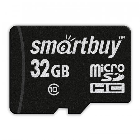 Карта памяти 32 ГБ microSDHC Smartbuy SB32GBSDCL10-00LE Class 10