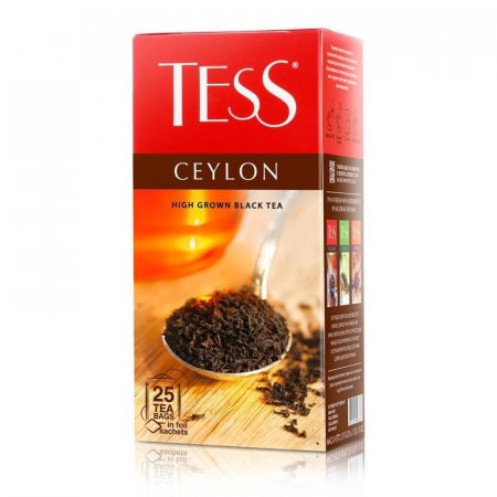 Чай Tess Ceylon черный 25 пакетиков