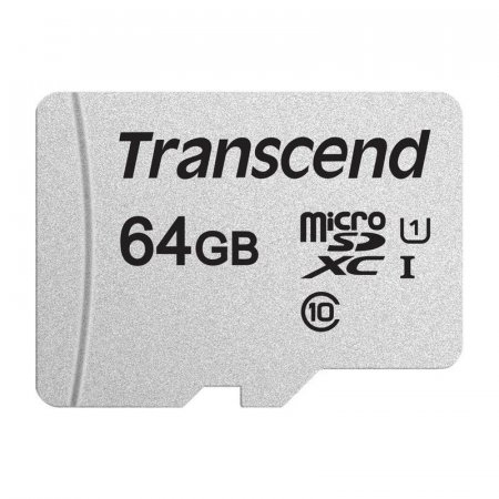 Карта памяти Transcend micro SDXC 64 Gb Class 10 (TS64GUSD300S-A)