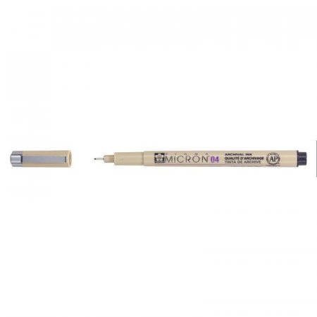 Ручка капиллярная Pigma Micron черная (толщина линии 0.4 мм)